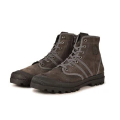Pataugas AUTHENTIQUE M/ZIPS H4H GRIS/NOIR -Depot Chaussures 628190 BOOTS HOMME OG M ZIPS H4H GRIS 5web