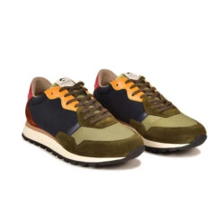 Pataugas ASTATE/MIX H4H KAKI -Depot Chaussures 628212 BASKET HOMME ASTATE H4H MIX KAKI 3