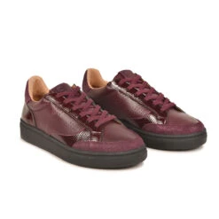 Pataugas BASALT/SV F4H BORDEAUX 11 Pataugas BASALT/SV F4H BORDEAUX -Depot Chaussures 628220 BASKET FEMME BASALT SV F4H BORDEAUX 4