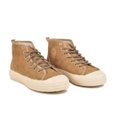 Pataugas ETCHE M/S F4H Argile -Depot Chaussures 628244 BASKET FEMME ETCHE M V F4H CAMEL 4