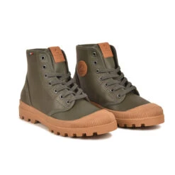 Pataugas AUTHENTIQUE M/G F4H KAKI -Depot Chaussures 628300 BOOTS FEMME AUTHENTIQUE M G F4H KAKI 4