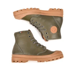 Pataugas AUTHENTIQUE M/G F4H KAKI -Depot Chaussures 628300 BOOTS FEMME AUTHENTIQUE M G F4H KAKI 6