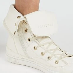 Pataugas AYZA F4G BLANC -Depot Chaussures AYZAF4GOFFWHITE2