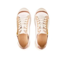 Pataugas BAHIA/SME F2H BLANC/BEIGE -Depot Chaussures BASKET FEMME BAHIA SME F2H BLANC BEIGE 628048 912 6