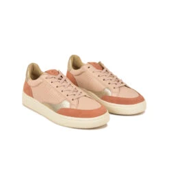 Pataugas BASALTE/SNME F2H BEIGE ROSÉ/DORÉ 12 Pataugas BASALTE/SNME F2H BEIGE ROSÉ/DORÉ -Depot Chaussures BASKET FEMME BASALT F2H NUDE DORE 4