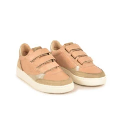 Pataugas BASALTE S/N F2I BEIGE/DORÉ -Depot Chaussures BASKET FEMME BASALTE S N F2I BEIGE DOREE 628444 931 4