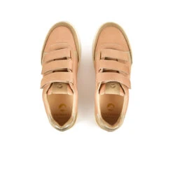 Pataugas BASALTE S/N F2I BEIGE/DORÉ -Depot Chaussures BASKET FEMME BASALTE S N F2I BEIGE DOREE 628444 931 6