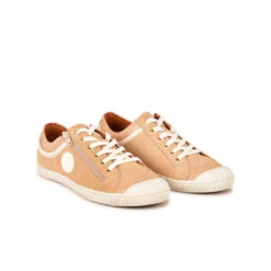 Pataugas BISK/MIX F2I BEIGE -Depot Chaussures BASKET FEMME BISK MIX F2I BEIGE 628362 150 4
