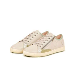 Pataugas JESTER/MIX F2H GRIS PERLE -Depot Chaussures BASKET FEMME JESTER MIX F2H GRIS PERLE 628069 657 5