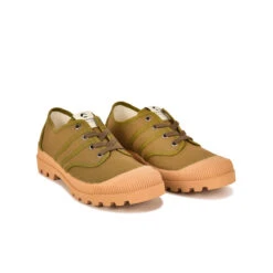Pataugas AUTHENTIQUE L/T F2H VERT MILITAIRE -Depot Chaussures BASKET FEMME OG L T F2H VERT MILITAIRE 4