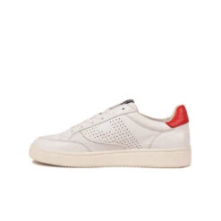 Pataugas BASALTE/N H2H BLANC/ROUGE -Depot Chaussures BASKET HOMME BASALT N F2H BLANC ROUGE 3