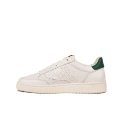 Pataugas BASALTE/N H2H BLANC/VERT -Depot Chaussures BASKET HOMME BASALT N H2H BLANC VERT 3