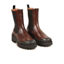 Pataugas AINOA CH/GR F4I CARAMEL -Depot Chaussures BOOTS FEMME AINOA CH GR F4I CARAMEL 628454 753 4