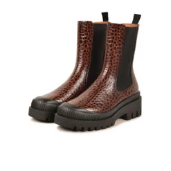 Pataugas AINOA CH/GR F4I CARAMEL -Depot Chaussures BOOTS FEMME AINOA CH GR F4I CARAMEL 628454 753 5