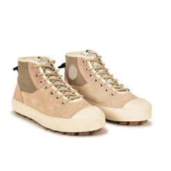 Pataugas ARAN M/MIXS F4H ROSE/BEIGE -Depot Chaussures BOOTS FEMME ARAN M MIXS F4H ROSE BEIGE web4