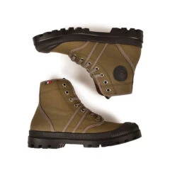 Pataugas AUTHENTIQUE/W MADE IN FRANCE F4G KAKI -Depot Chaussures BOOTS FEMME AUTHENTIQUE KAKI 6