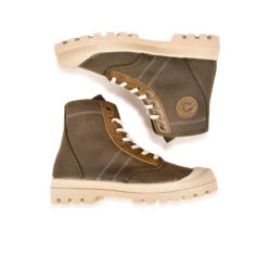 Pataugas AUTHENTIQUE M/SC F2I KAKI -Depot Chaussures BOOTS FEMME OG M SC F2I KAKI 628343 554 6