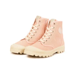 Pataugas AUTHENTIQUE M/ZIPTI F2I ROSE -Depot Chaussures BOOTS FEMME OG MID ZIP ROSE PALE 628347 300 5