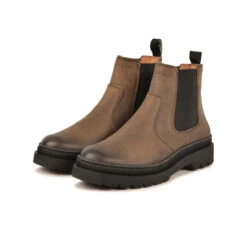 Pataugas VITUS/WL F4I TAUPE -Depot Chaussures BOOTS FEMME VITUS WL TAUPE 1628528 154 5