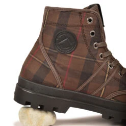 Pataugas AUTHENTIQUE MADE IN FRANCE F4G Tartan Marron -Depot Chaussures BOOTS HOMME AUTHENTIQUE W H4G TARTAN MARRON 10