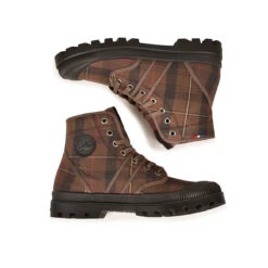 Pataugas AUTHENTIQUE MADE IN FRANCE F4G Tartan Marron -Depot Chaussures BOOTS HOMME AUTHENTIQUE W H4G TARTAN MARRON 6