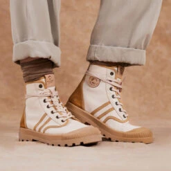 Pataugas AUTHENTIQUE M/MIXTC F4H SABLE -Depot Chaussures F AUTHENTIQUE MIXTC SABLE