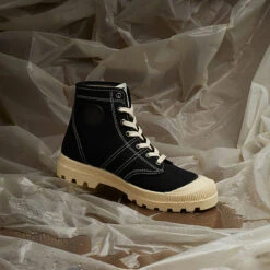 Pataugas AUTHENTIQUE/T F4G NOIR/MARFIL -Depot Chaussures F Authentique T Noir Marfil