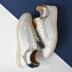 Pataugas PALME L/PE F2I MARINE -Depot Chaussures F Palme L PE Marine Ocre WHLSL