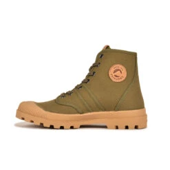 Pataugas AUTHENTIQUE/T H4G VERT MILITAIRE -Depot Chaussures authentique vert militaire homme2