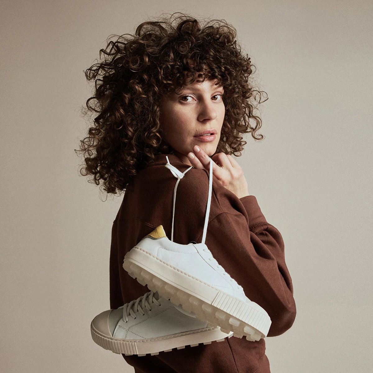 Depot Chaussures -Depot Chaussures PE22 F Aran BlancJaune 1